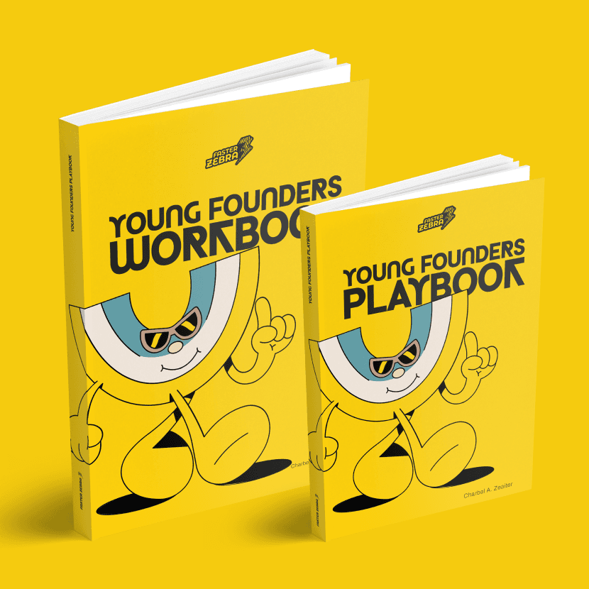 The Young Founders Playbook and Workbook, printed